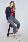 Jeans straight Mid grey denim - TOMMY JEANS