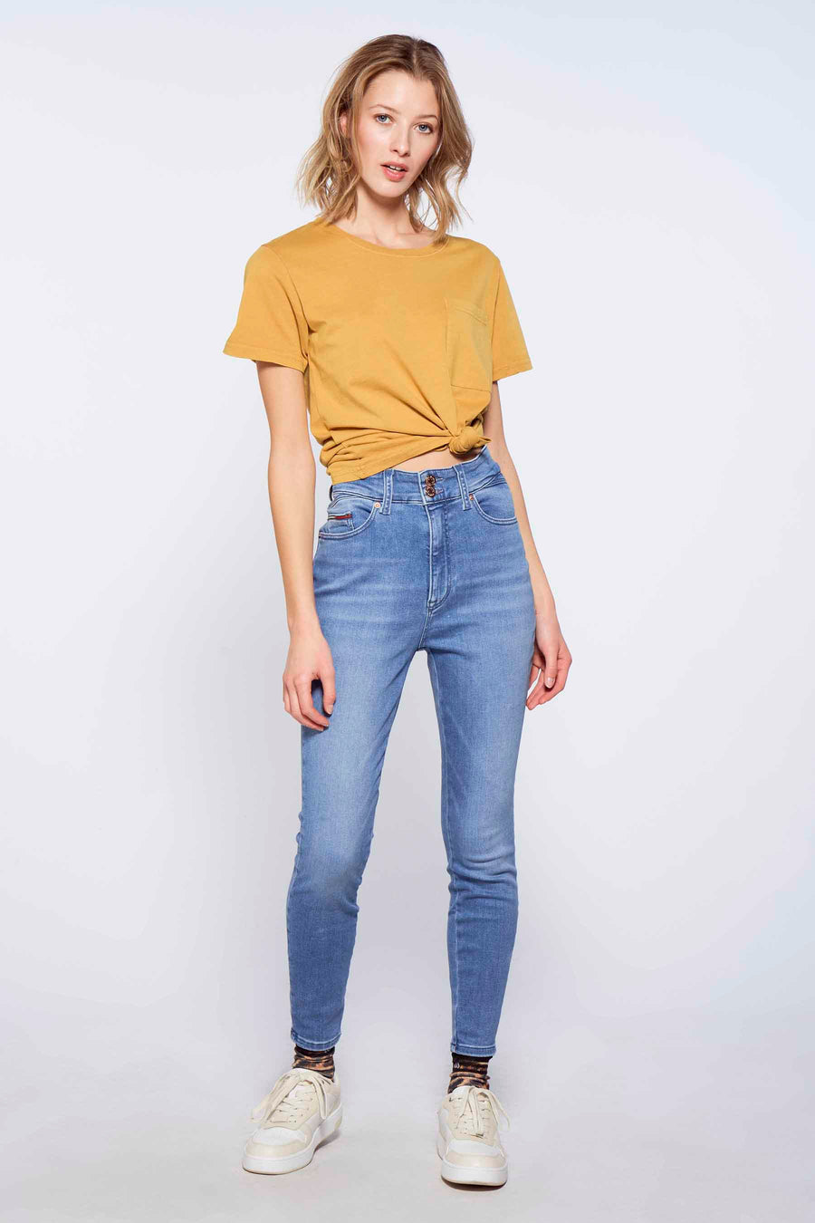 Jean skinny - denim bleu moyen