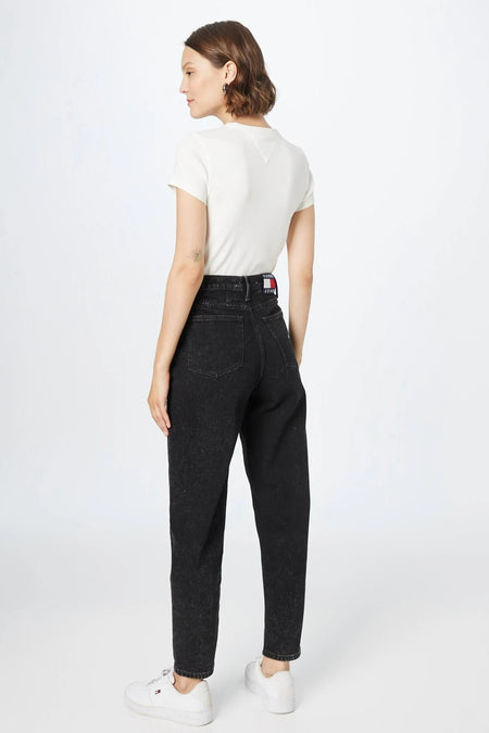 Mom Jeans Black denim - TOMMY JEANS