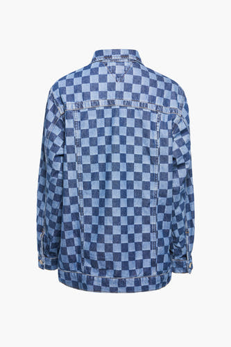 Veste en jean - bleu
