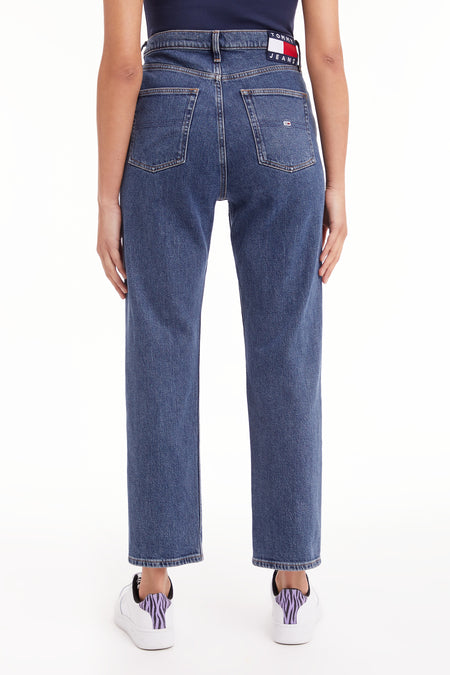 Jean droit - denim bleu moyen