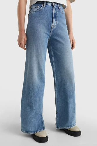 Wide jeans - light blue denim