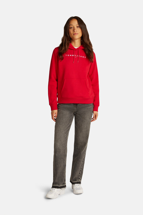 Sweater met kap Rood - TOMMY JEANS