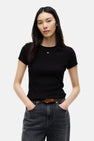T-shirt met korte mouwen - zwart