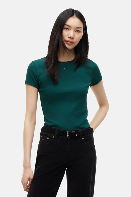 Top (korte mouwen) groen - TOMMY JEANS