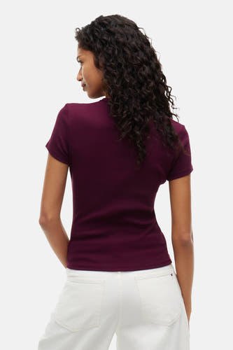 T-shirt met korte mouwen - Paars