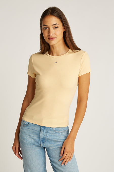 Top (korte mouwen) Geel - TOMMY JEANS