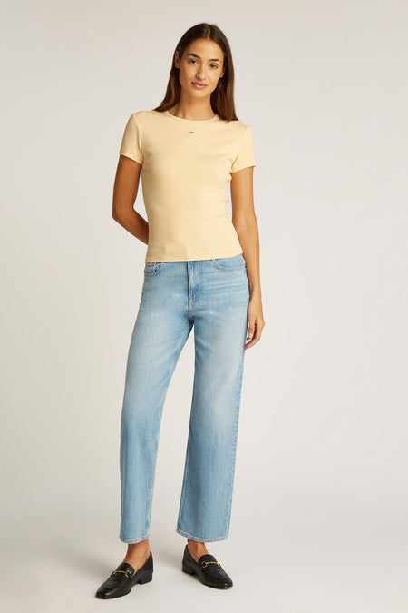 Top (korte mouwen) Geel - TOMMY JEANS