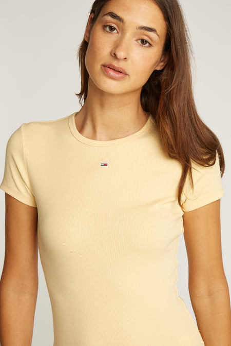 Top (korte mouwen) Geel - TOMMY JEANS