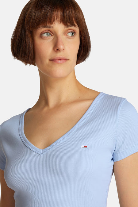 Top (korte mouwen) Blauw - TOMMY JEANS