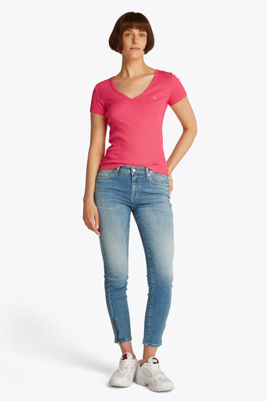 Top (korte mouwen) Roze - TOMMY JEANS