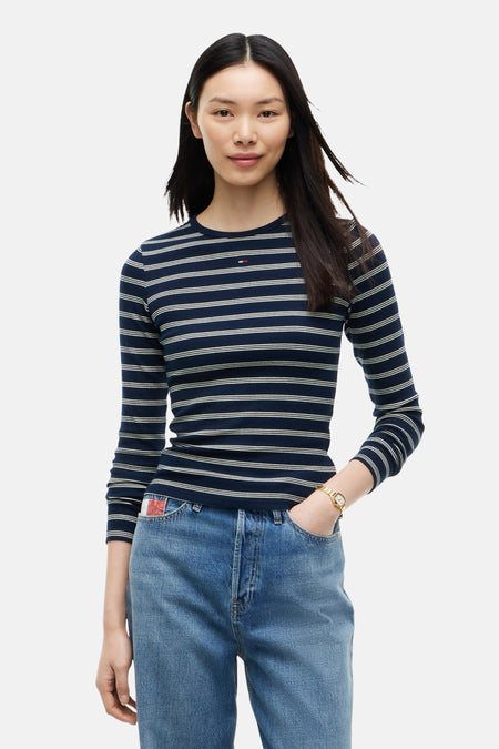 Top (lange mouwen) blauw - TOMMY JEANS