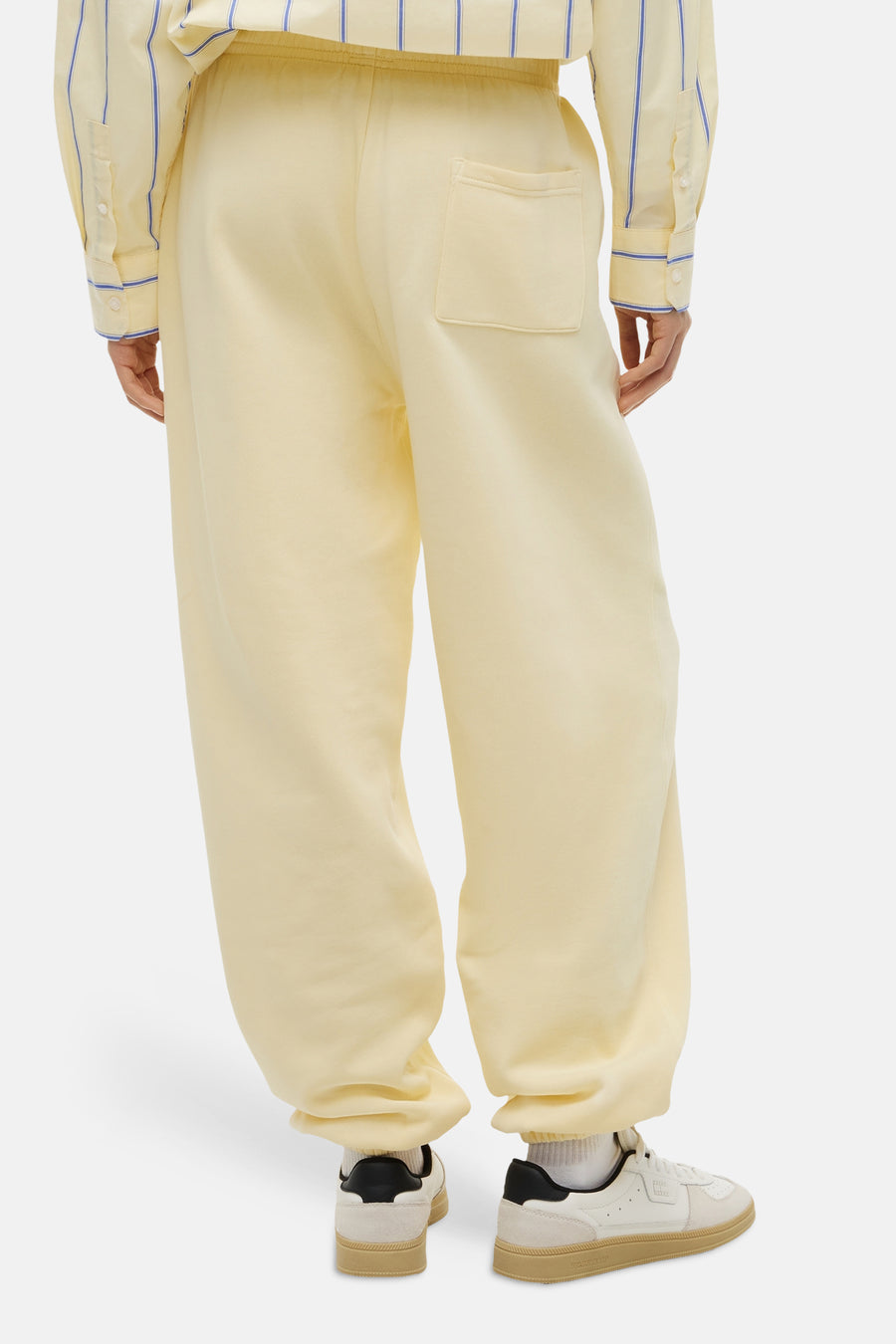 Top uni manche courte jaune - TOMMY JEANS