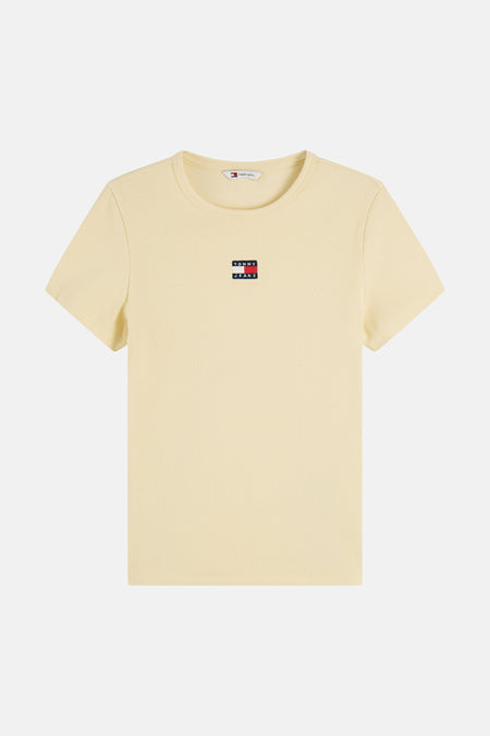 T-shirt met korte mouwen - geel
