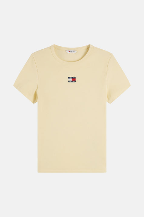 T-shirt met korte mouwen - geel