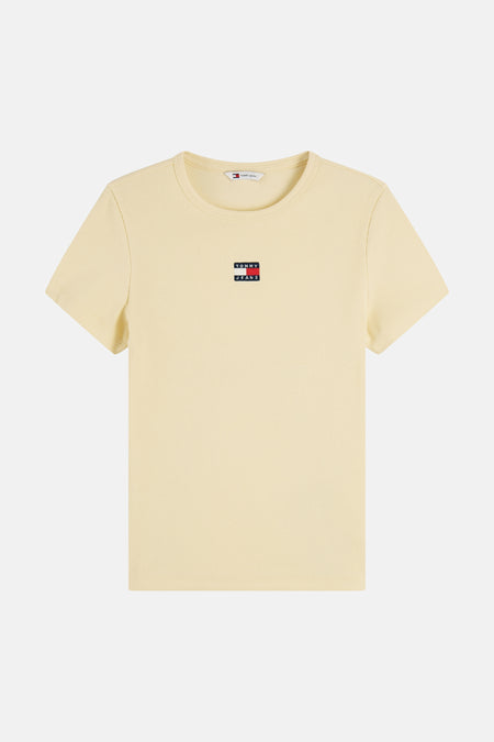 T-shirt met korte mouwen - geel