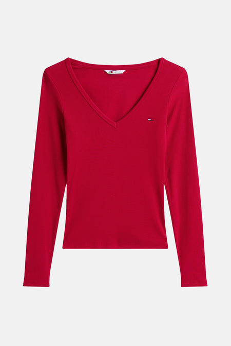 T-shirt met lange mouwen - roze