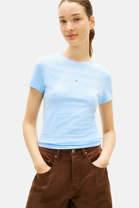 Top (korte mouwen) blauw - TOMMY JEANS