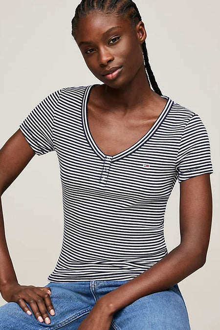 T-shirt (korte mouwen) Blauw - TOMMY JEANS
