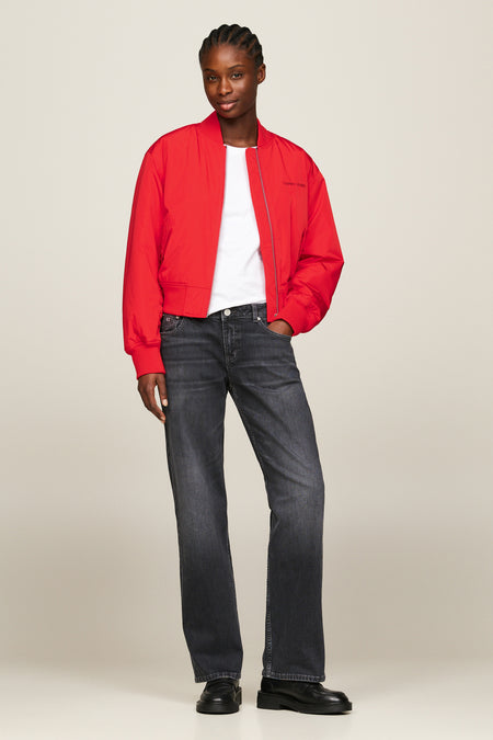 Jeans straight Dark grey denim - TOMMY JEANS
