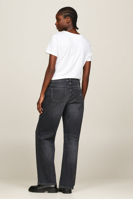 Jeans straight Dark grey denim - TOMMY JEANS
