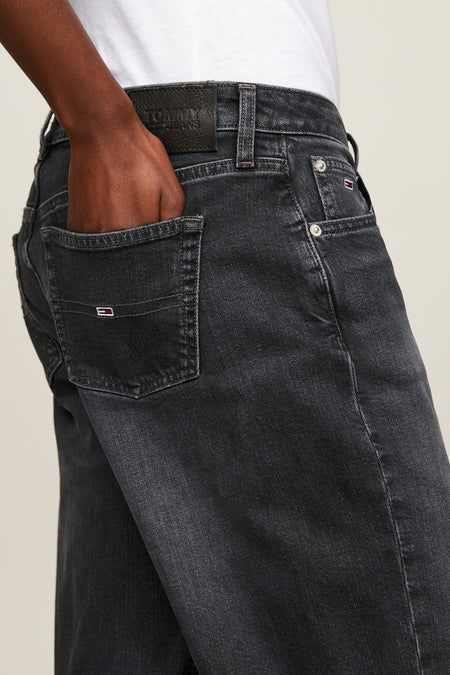 Jeans straight Dark grey denim - TOMMY JEANS