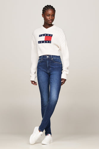 SYLVIA - dark blue denim - TOMMY JEANS