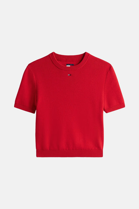 Trui met ronde hals Rood - TOMMY JEANS