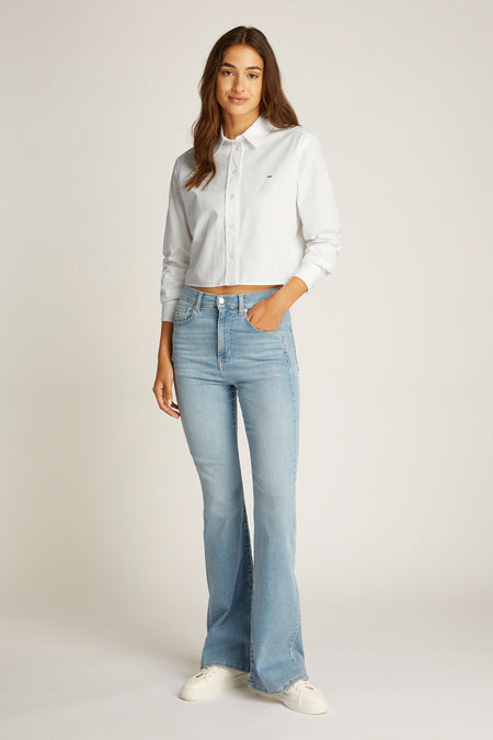 Hemd (lange mouwen) Wit - TOMMY JEANS