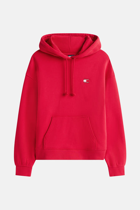 Sweat à capuche Rouge - TOMMY JEANS