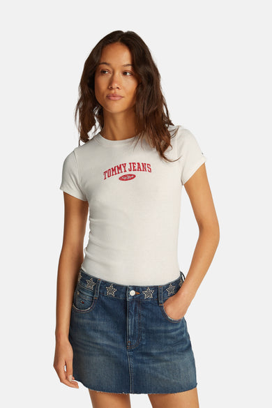 Top (korte mouwen) Wit - TOMMY JEANS