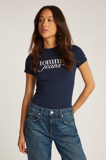 Top (korte mouwen) Blauw - TOMMY JEANS