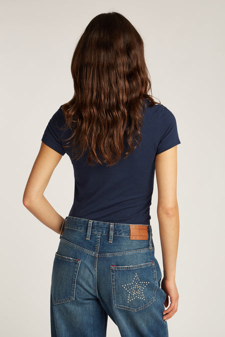 Top (korte mouwen) Blauw - TOMMY JEANS