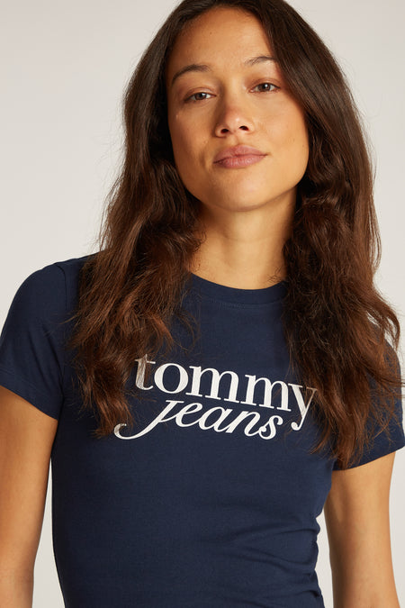 Top (korte mouwen) Blauw - TOMMY JEANS