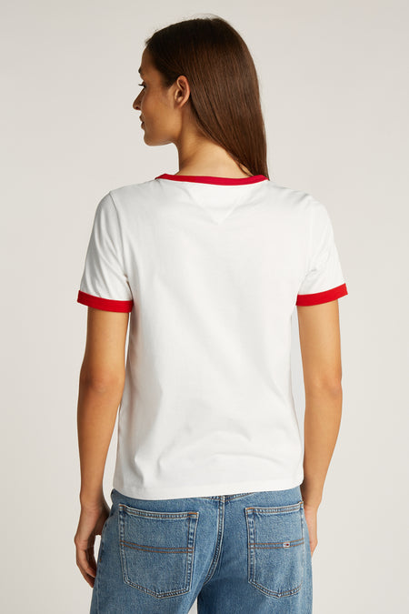 T-shirt met korte mouwen - Wit