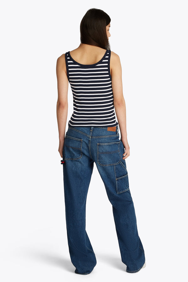 Tanktop Blauw - TOMMY JEANS