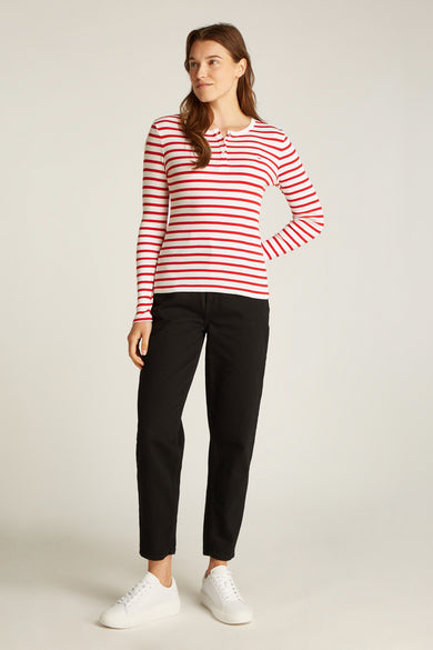 T-shirt (lange mouwen) Rood - TOMMY JEANS