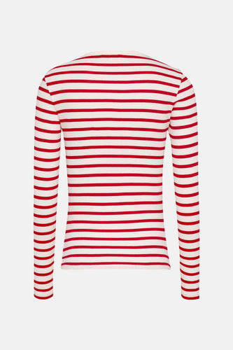 T-shirt à manches longues - rouge - TOMMY JEANS