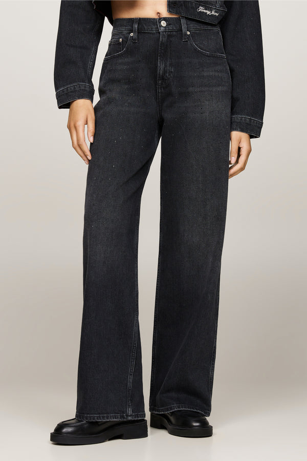 Jeans wide Black denim - TOMMY JEANS