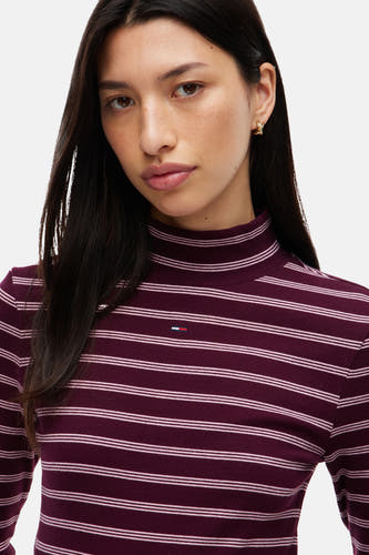 Top (lange mouwen) paars - TOMMY JEANS