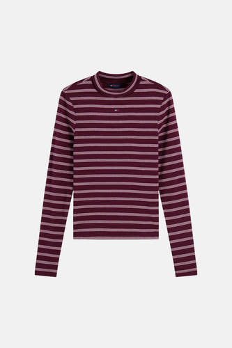 Top (lange mouwen) paars - TOMMY JEANS