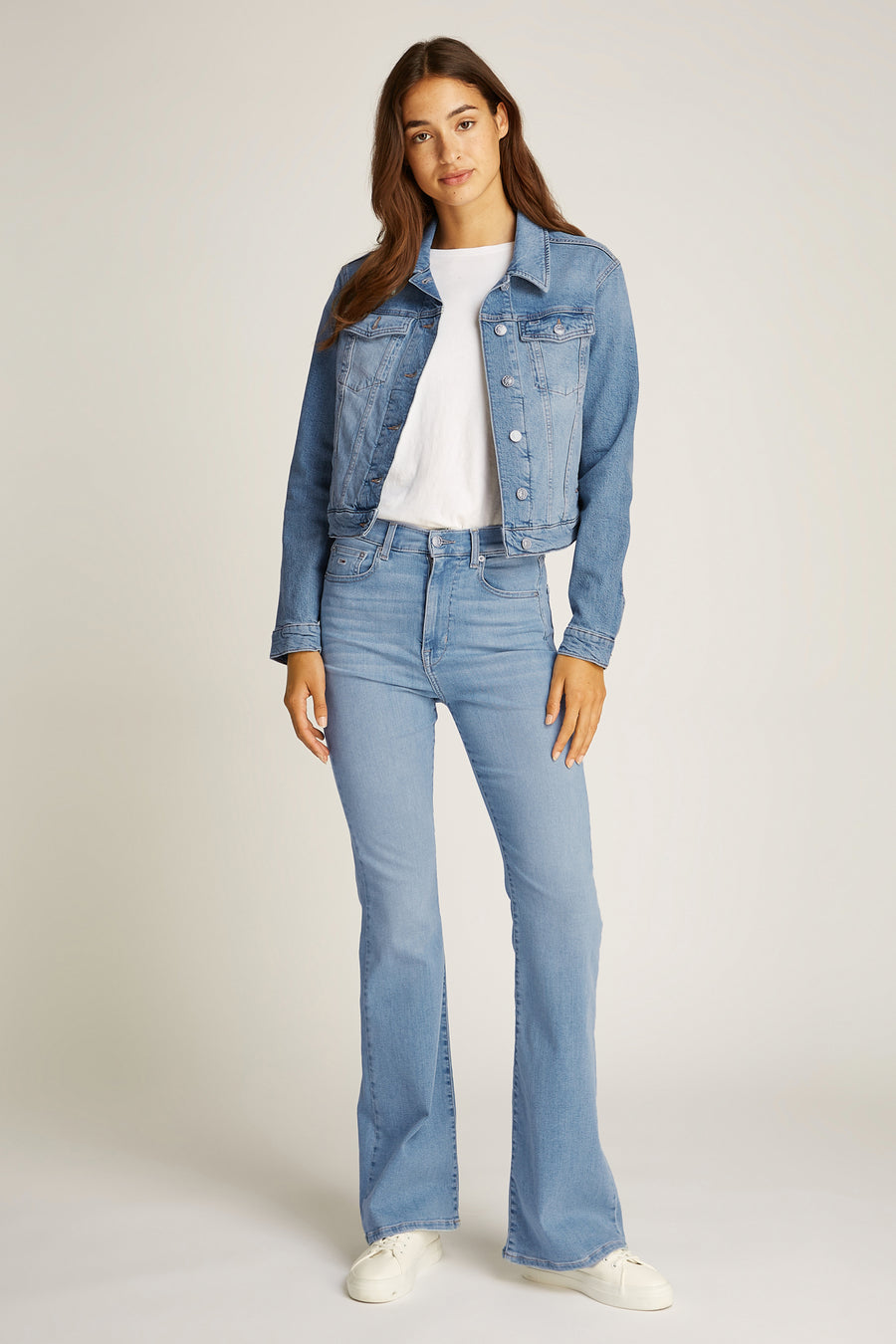 Jeansjas - light blue denim