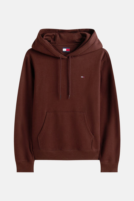 Sweat col O Brun - TOMMY JEANS