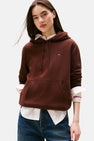 Sweater met ronde hals Bruin - TOMMY JEANS