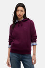 Sweater met ronde hals paars - TOMMY JEANS