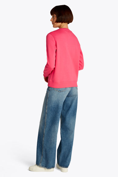 Sweater met ronde hals Roze - TOMMY JEANS