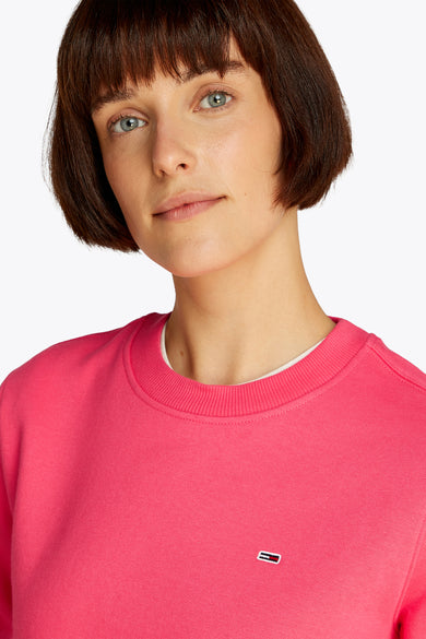 Sweater met ronde hals Roze - TOMMY JEANS