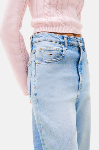 Mom Jeans light blue denim - TOMMY JEANS - TOMMY JEANS