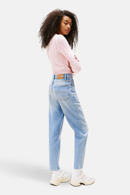 Mom Jeans light blue denim - TOMMY JEANS