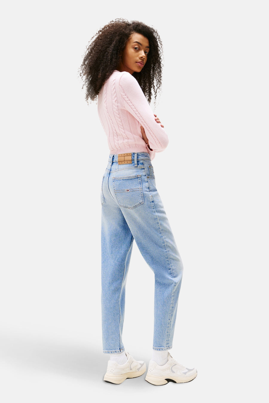 Mom Jeans light blue denim - TOMMY JEANS - TOMMY JEANS